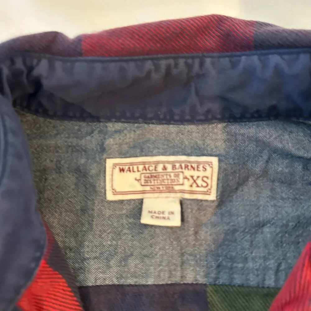 Jcrew Wallace & Barnes Flannel Twill Button Up